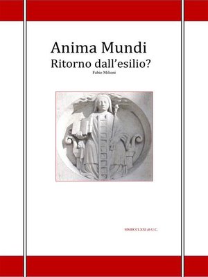 cover image of Anima Mundi. Ritorno dall'esilio?